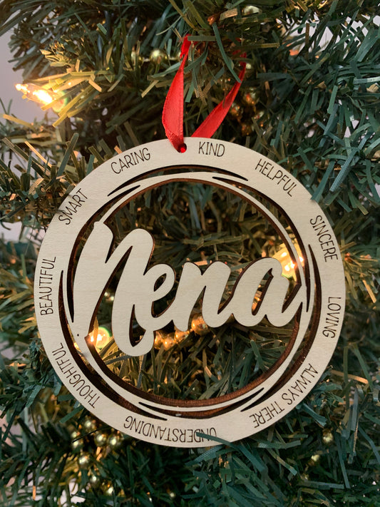 Nena Christmas Tree Ornament