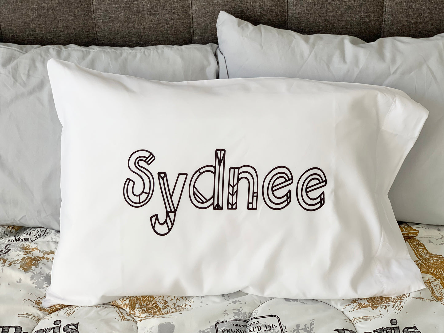 Color me personalized kids pillowcase