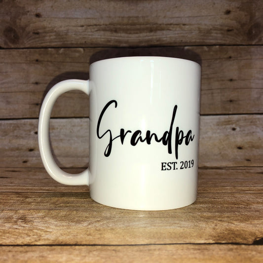 Personalized Grandpa Coffee Mug