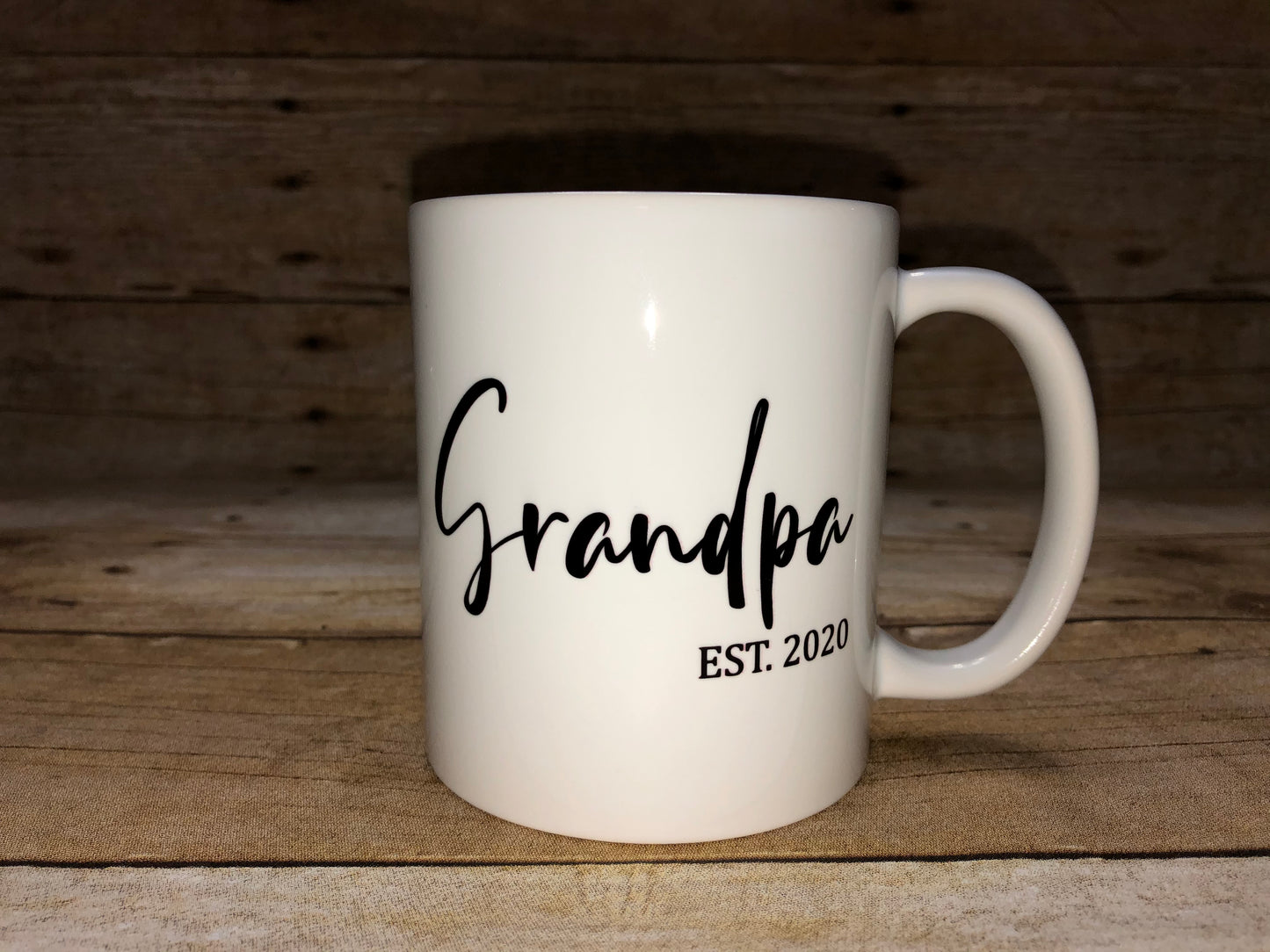 Personalized Grandpa Coffee Mug