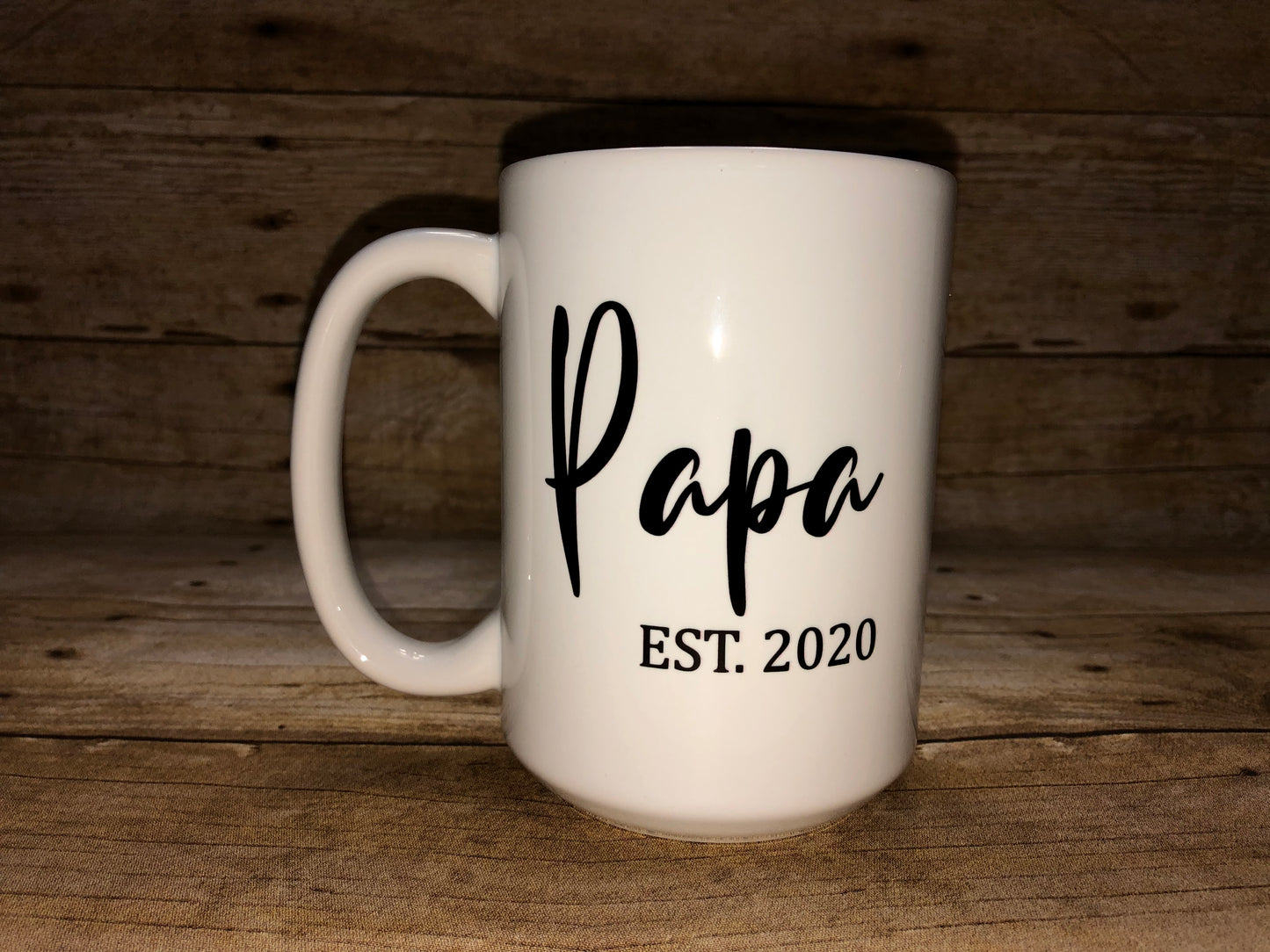 Personalized Papa Coffee Mug