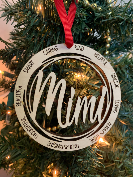 Mimi Christmas Tree Ornament