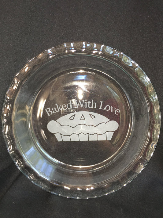 Baked with Love Easy Grab Pyrex Pie Plate