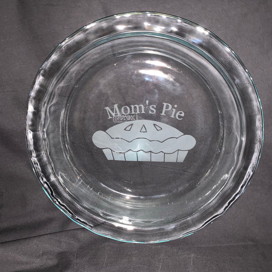 Mom's Pie Easy Grab Pyrex Pie Plate